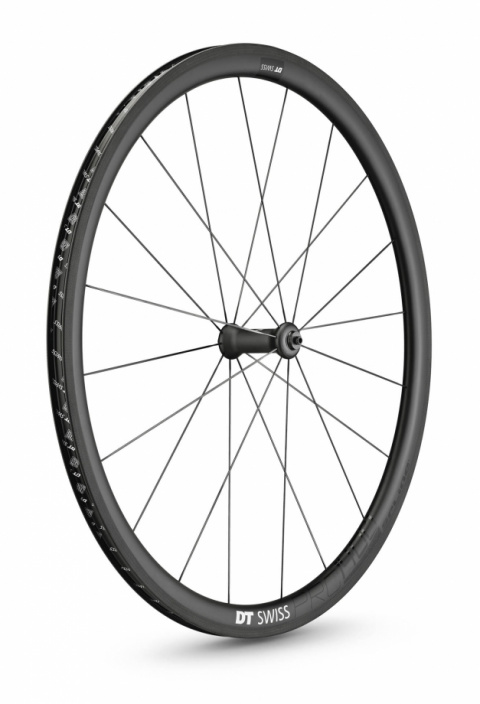 RA DT Swiss PRC 1400 Spline 35 - carbonio, nero, 100/5mm QR