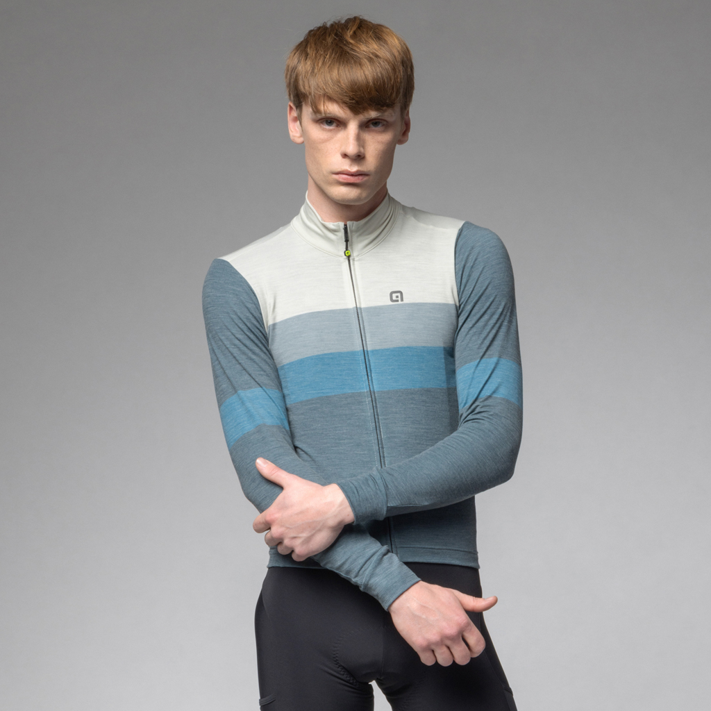 Maglia Maniche Lunghe Off-Road Gravel Alè WOOL LINE OTTANIO