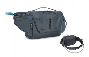 Cintura idratazioneThule Rail 4L - Dark Slate mit 1,5L Trinkblase