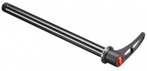 Sgancio r. post. DT Swiss RWS thru axle - Sg. alu, Ø 12mm/142mm con leva in allum.