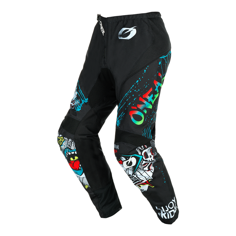 Pantaloni lunghi O'Neal ELEMENT YOUTH Rancid NERO / BIANCO