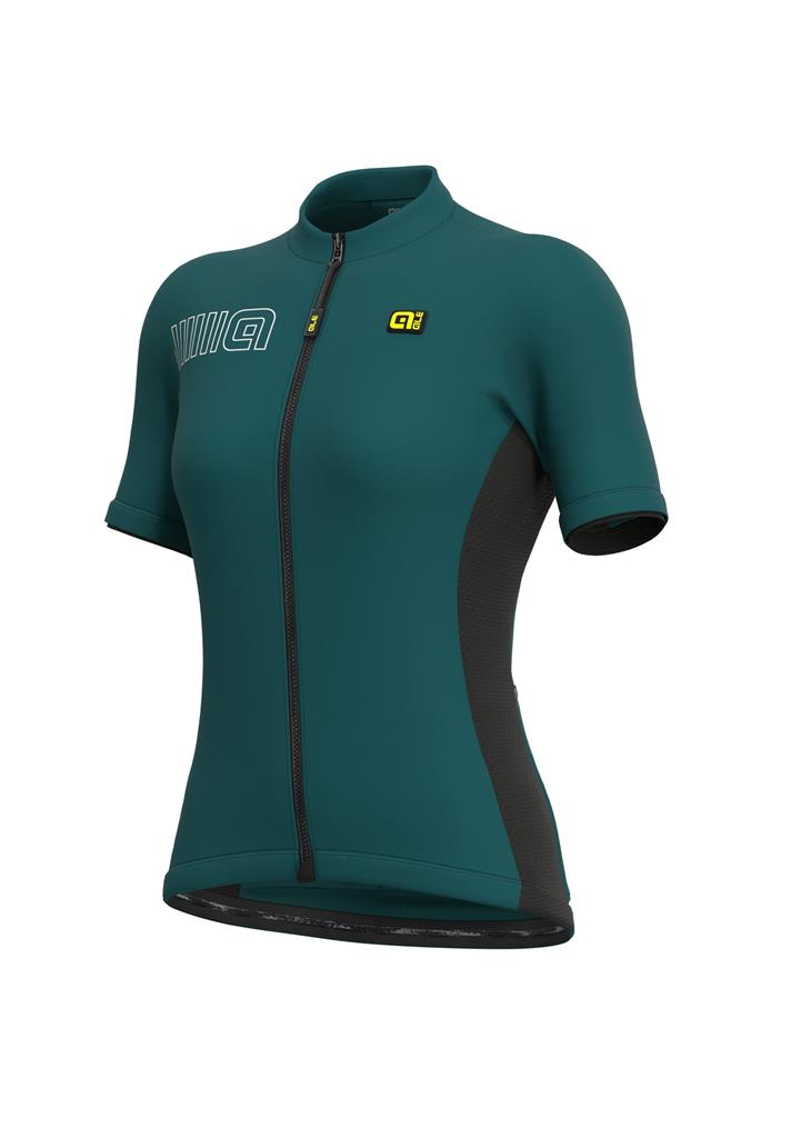 Maglia Maniche Corte Donna Alè COLOR BLOCK LADY VERDE