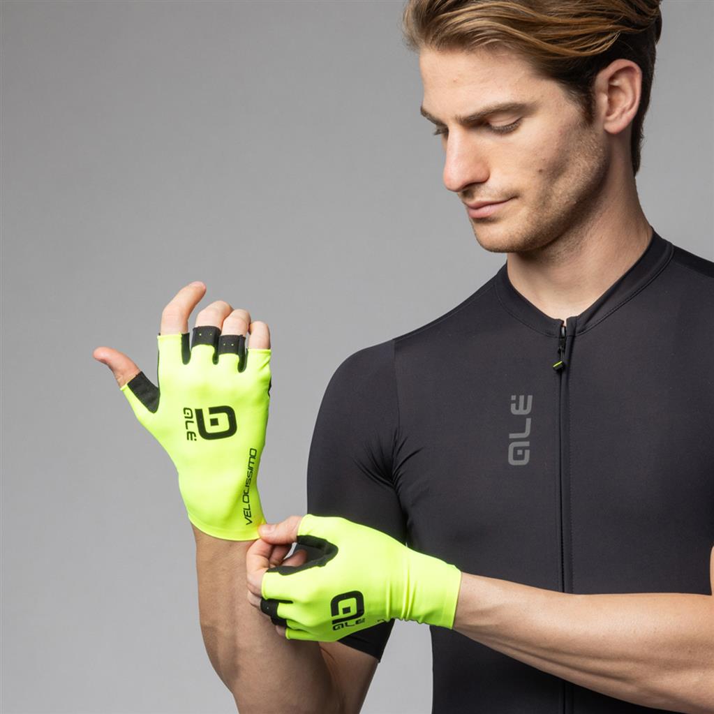 Guanto Alè VELOCISSIMO CRONO GIALLO FLUO