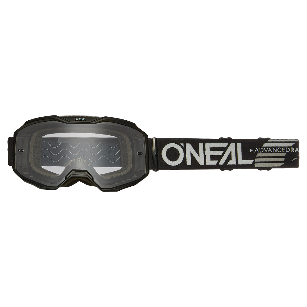 Maschera O'Neal B10 SOLID UNICA NERO / TRASPARENTE