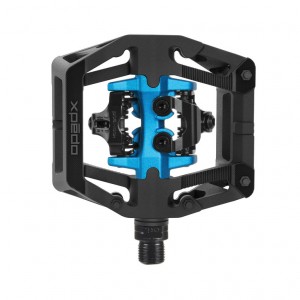 Pedale Xpedo Clipless GFX Neo - nero/blu, 9/16