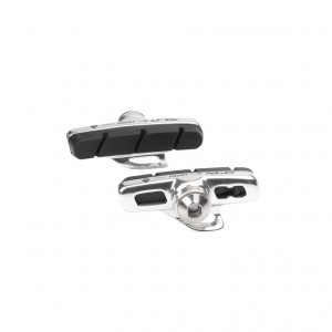 XLC Road pattini d.freno BS-R07 - Set d.4, 55 mm, nero, Campagnolo