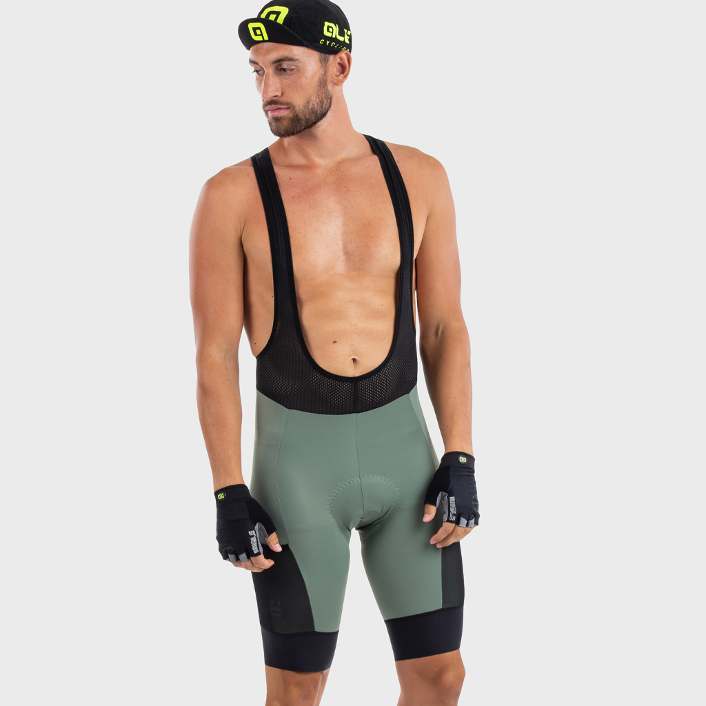 Salopette Gravel Uomo Alè STONES CARGO VERDE
