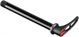 Sgancio rap.r.ant.DT Swiss RWS thru axle - Sg. alu, Ø 15mm/100mm con leva in allum.