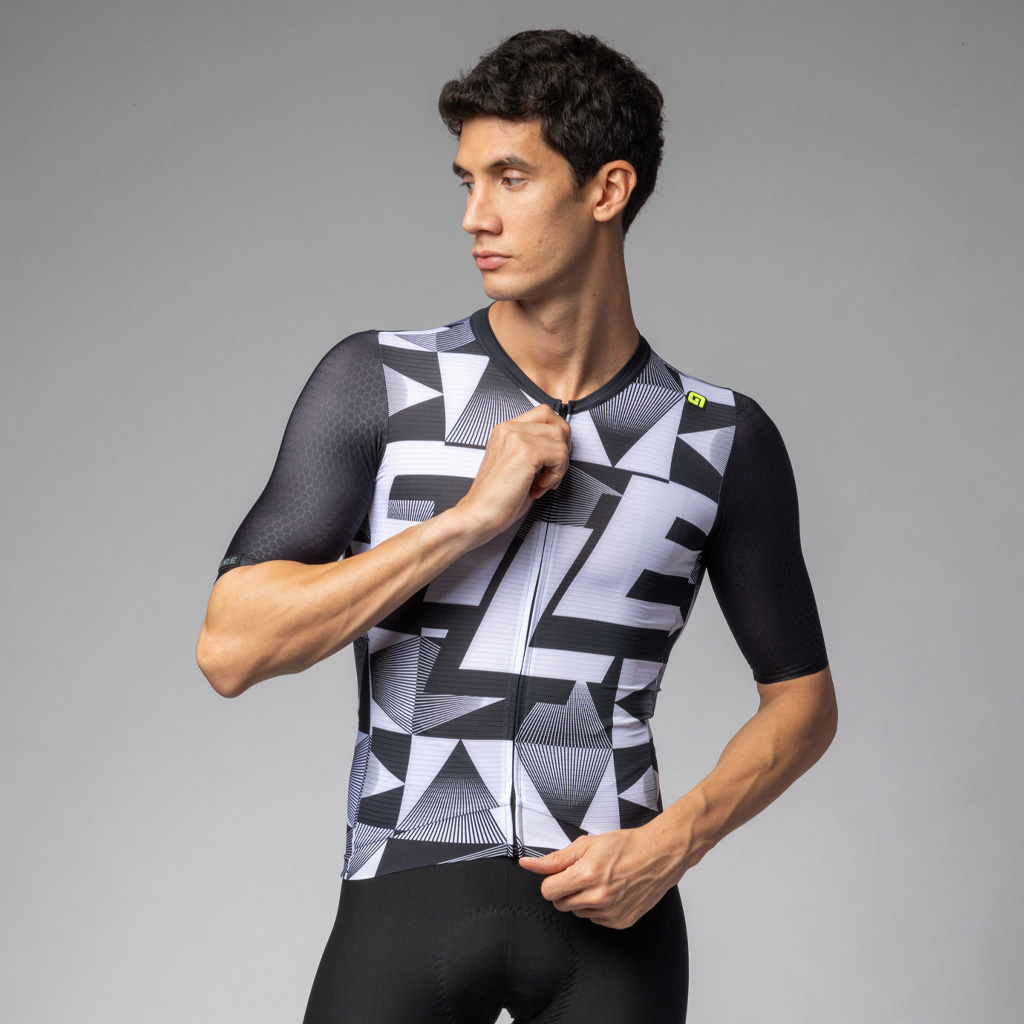 Maglia Maniche Corte Uomo Alè MULTIVERSO NERO