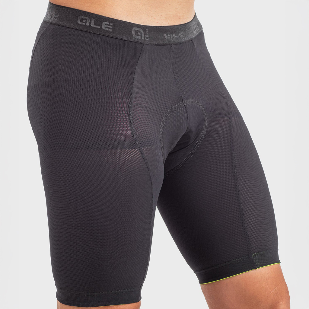 Boxer MTB Uomo Alè ENDURO PADDED LINER NERO
