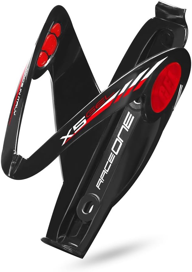 Portaborraccia Race One X5 Gel NERO - ROSSO