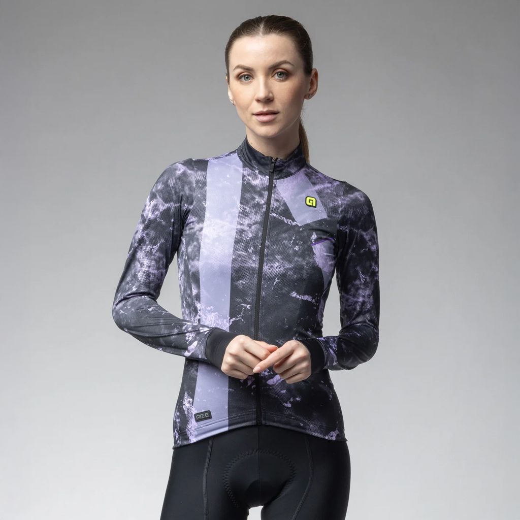 Maglia Maniche Lunghe Donna Alè ICY NERO