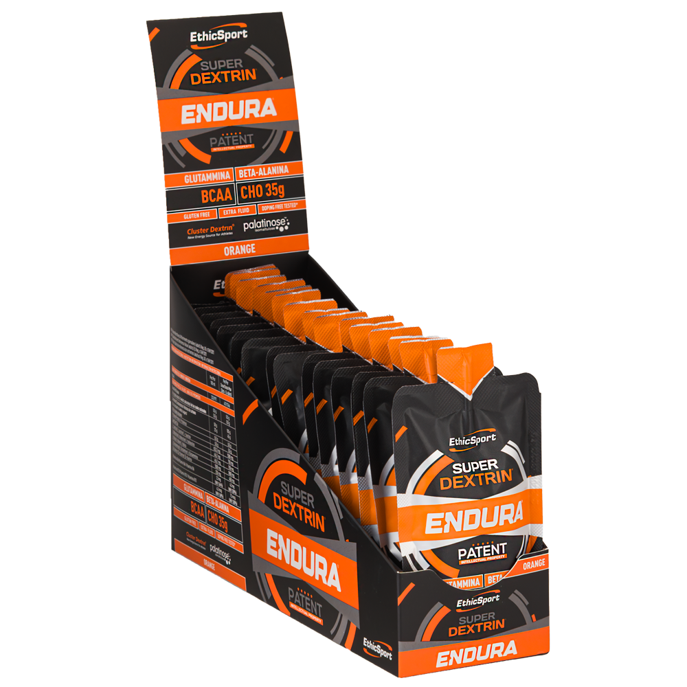 ETHICSPORT SUPER DEXTRIN ENDURA Orange - Box 15 Pack