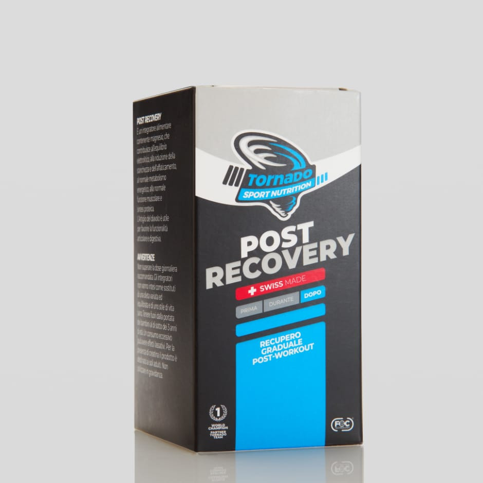 Tornado POST RECOVERY - Confezione 20 compresse masticabili da 2,5 g.