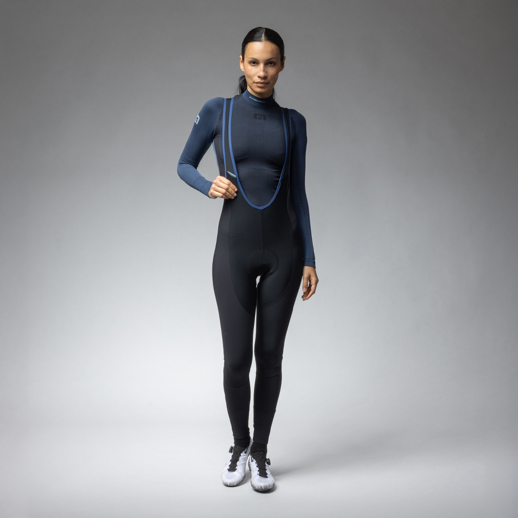 Calzamaglia Donna Idrorepellente Alè K-WIND BLIZZARD NERO