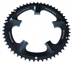 Lama d.ped. Stronglight Ultegra 130mm NERO