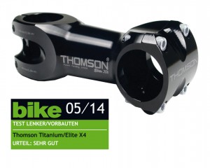 Att. Manub. A-Head Thomson Elite x4 nero - 1-1/8