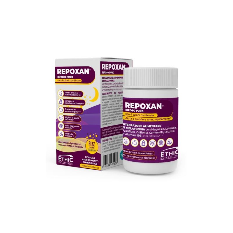 ETHICSPORT REPOXAN RIPOSA SICURO - Barattolo 30 cpr.  