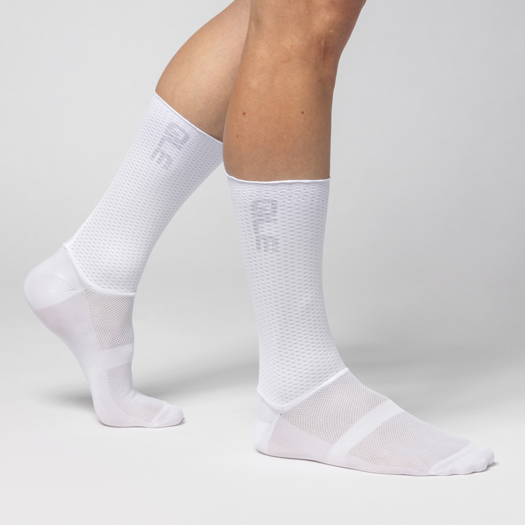 Calza Unisex Alè TYPHOON BIANCO