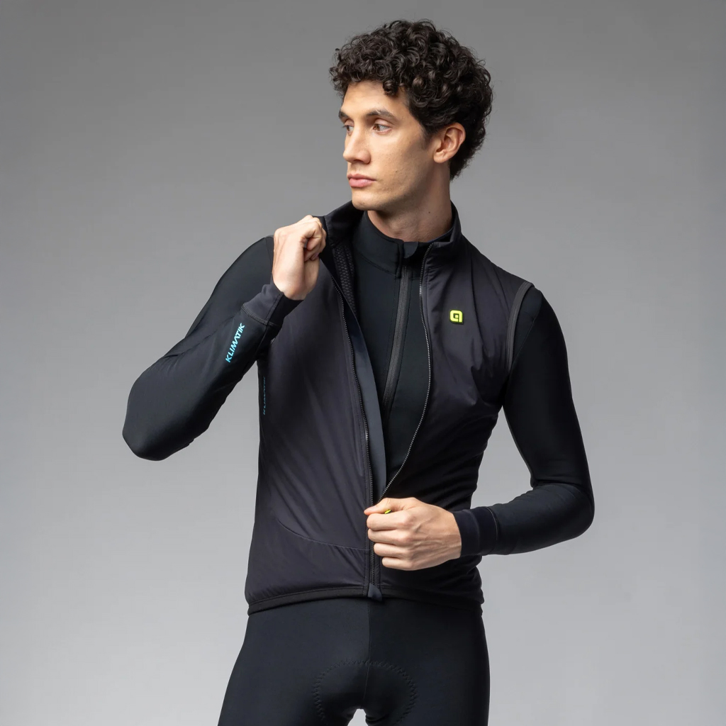 Gilet Smanicato Uomo Alè K-SMART NERO