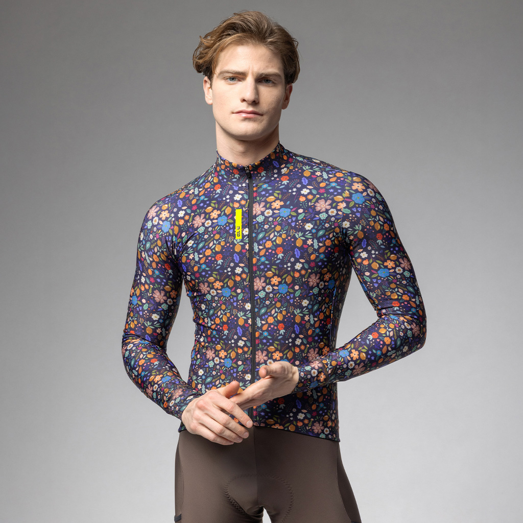 Maglia Maniche Lunghe Uomo Alè FLOWERY MULTICOLOR