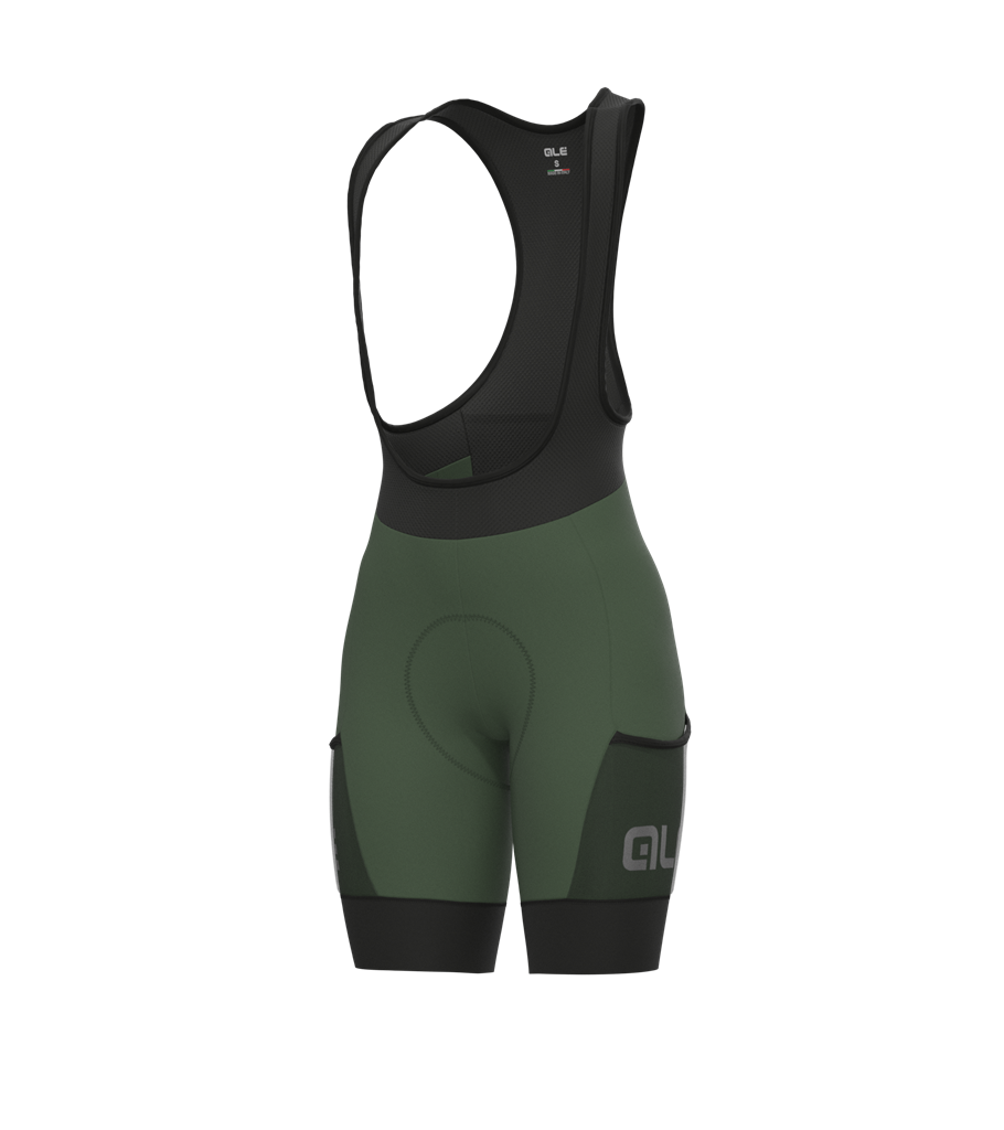 Salopette Gravel Donna Alè STONES CARGO LADY VERDE