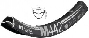 Cerchio DT Swiss M 442 27,5