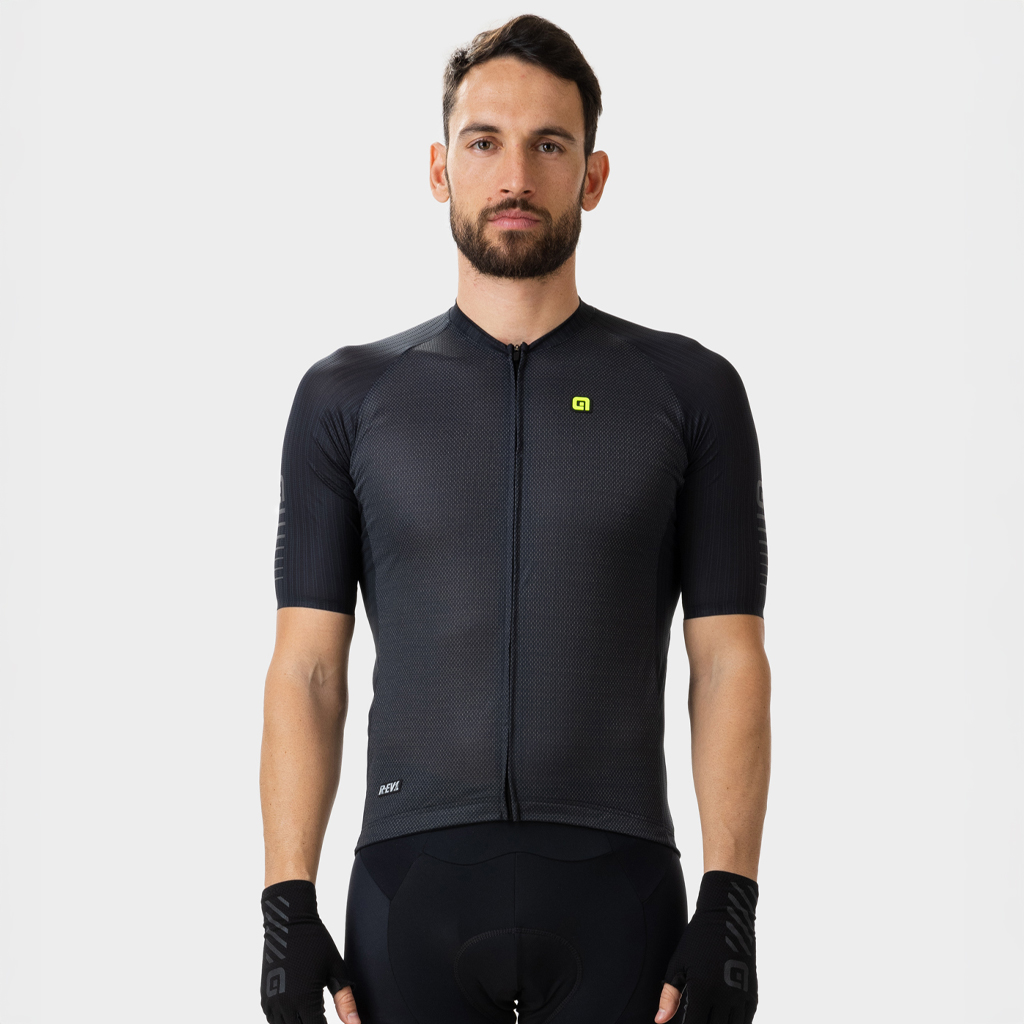 Maglia Maniche Corte Uomo Alè SILVER COOLING NERO