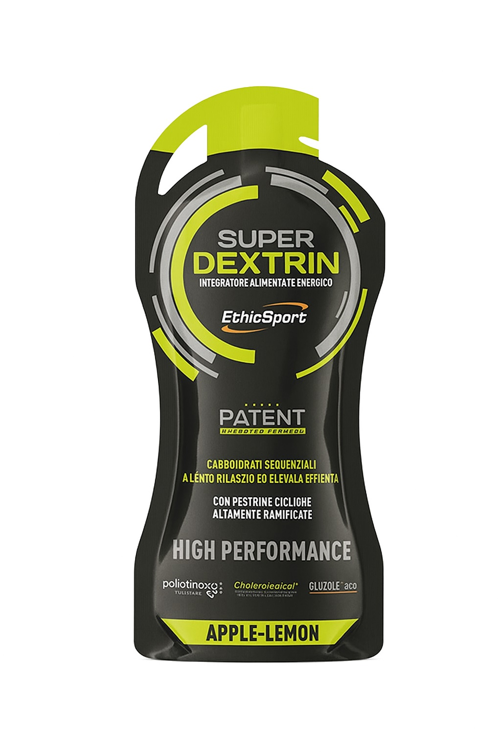 ETHICSPORT SUPER DEXTRIN GEL Mela-Limone - Pack 58 ml.