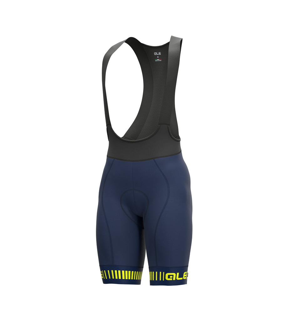 Salopette Uomo Alè STRADA BLU MARINO-GIALLO FLUO