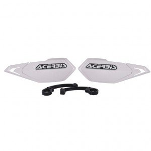 Paramani Acerbis X-Elite - Bianco,per manopole E-Bike/MTB/Minicross