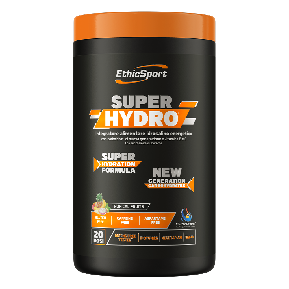 ETHICSPORT SUPERHYDRO Tropical Fruit - Barattolo 500g.
