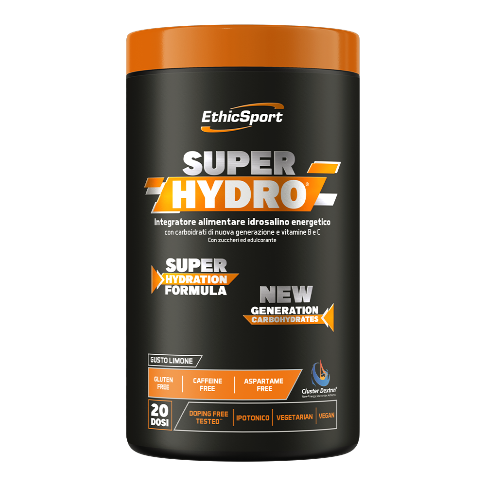 ETHICSPORT SUPERHYDRO Limone - Barattolo 500g.