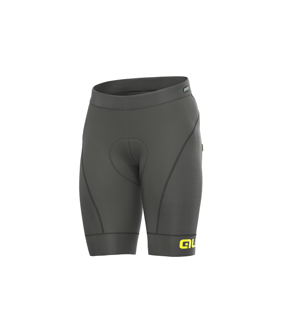 Pantaloncino Uomo Alè AGONISTA PLUS NERO-GIALLO FLUO