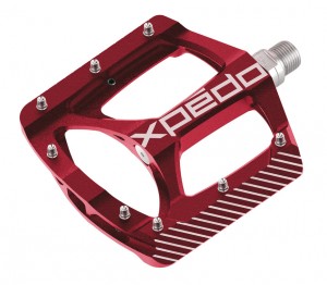 Pedale Xpedo ZED - rosso , 9/16
