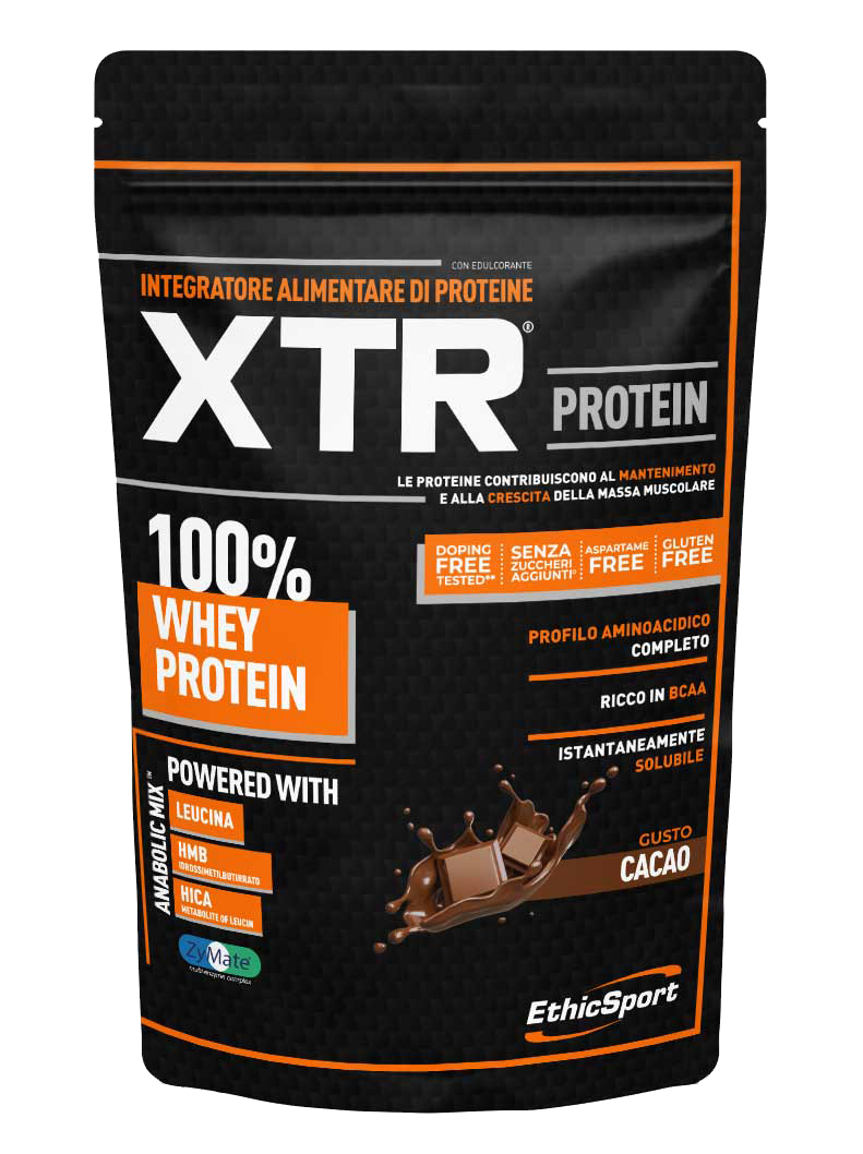 ETHICSPORT PROTEIN XTR Cacao - Busta 500g.  