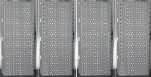 Set parete forata Unior - per banco ad angolo, 4 pezzi, 990BA
