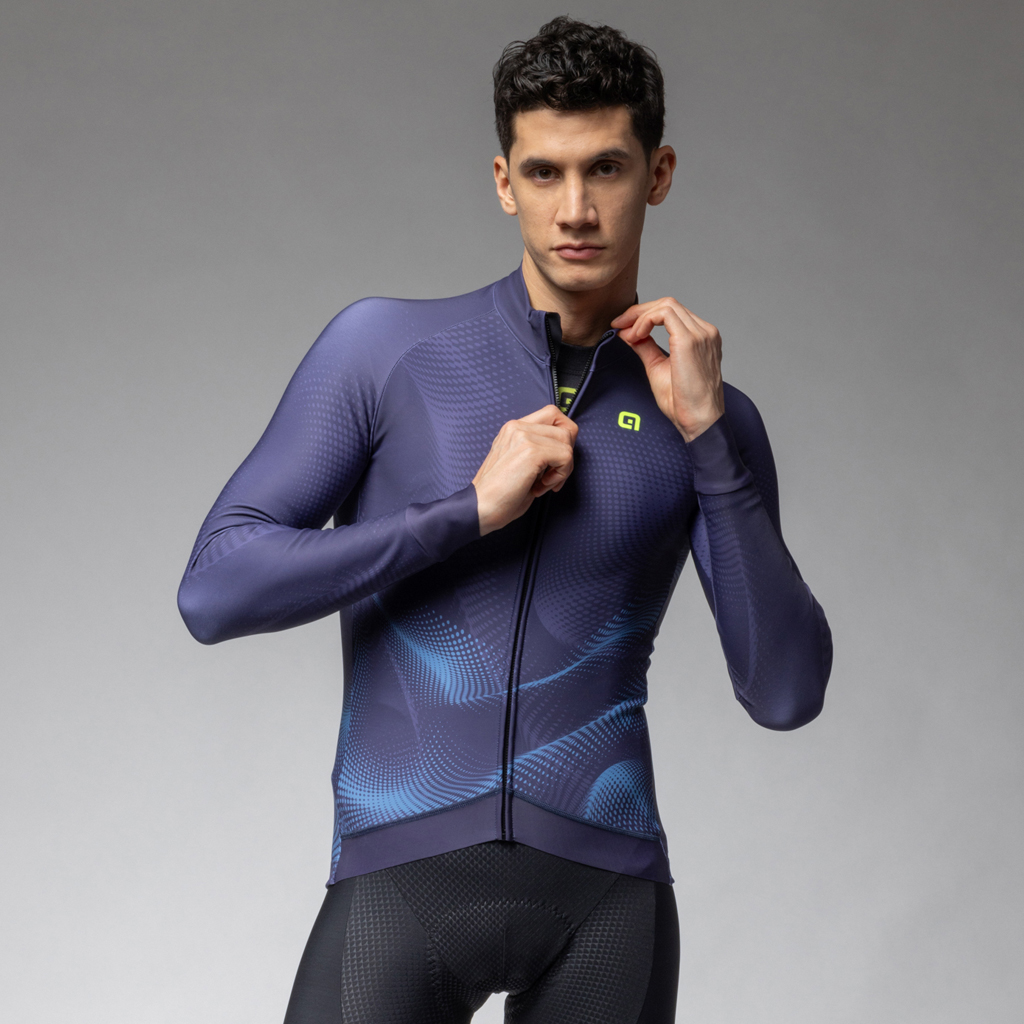 Maglia Maniche Lunghe Uomo Alè COSMIC MIRTO