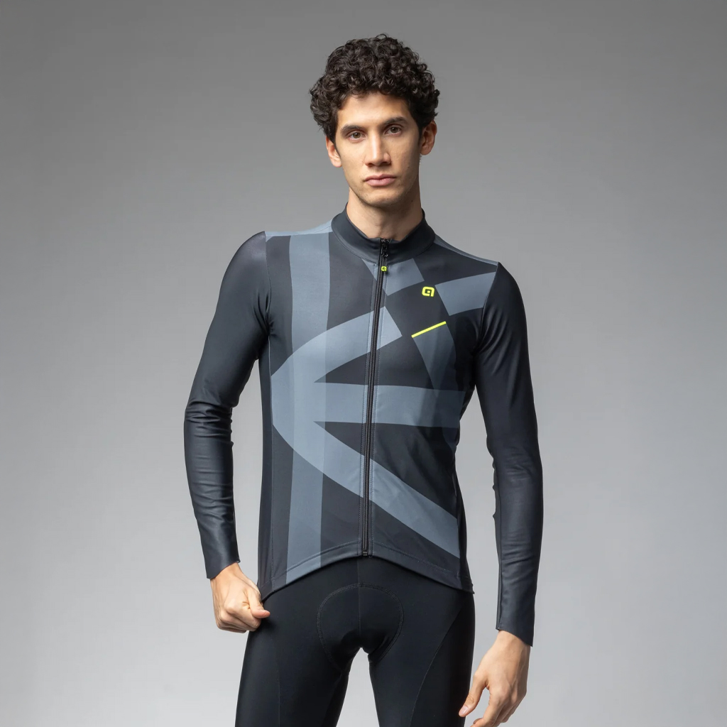 Maglia Maniche Lunghe Uomo Alè DIRECTION NERO