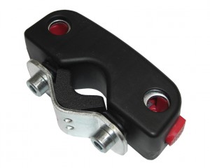 Attac.segg. Polisport fiss. tubo sterzo - per avanti Ø 22 mm- 40 mm