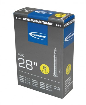 Camera d'aria Schwalbe VS 15 +pellicola - 27/28x3/4-1 1/8