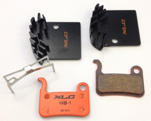 XLC Pro pastiglie freni a disco BP-H11 - Shim. XTR  (BR-M965/966), Deore XT (BR-M