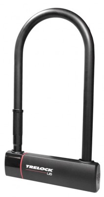 Lucc. ad arco Trelock U6 - 10,8x23cm, Ø16mm, nero