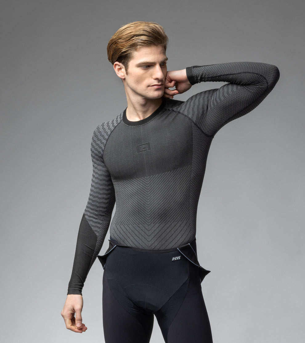 Maglia Maniche Lunghe Uomo Alè S1 FALL 2.0 L/XL NERO
