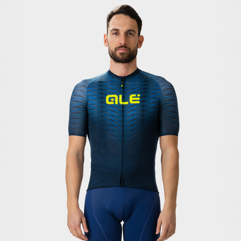 Maglia Maniche Corte Uomo Alè THORN BLU