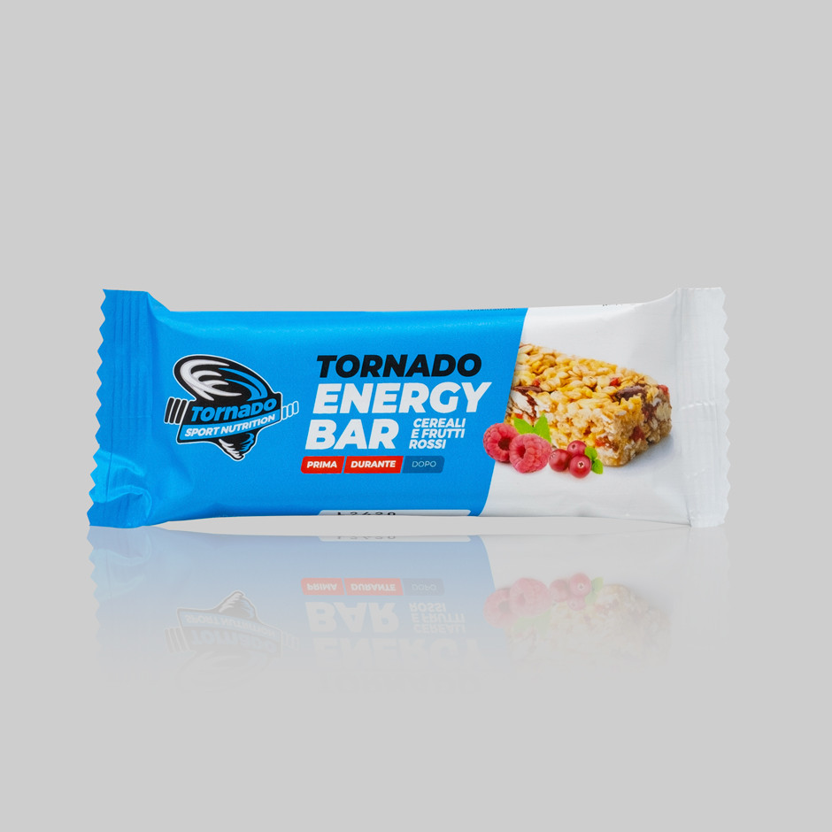 Tornado ENERGY BAR Frutti Rossi - Barretta 35 g.  