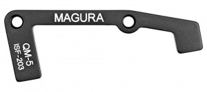 Adattatore freno Magura QM5 - 203mm IS ruota ant., U= 1 pezzo