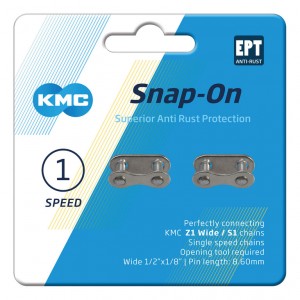 Snap-On maglia di chiusura KMC Wide EPT - 2 pezzi, 1/2