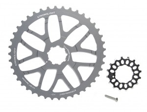Kit smont Stronglight per cass Sram