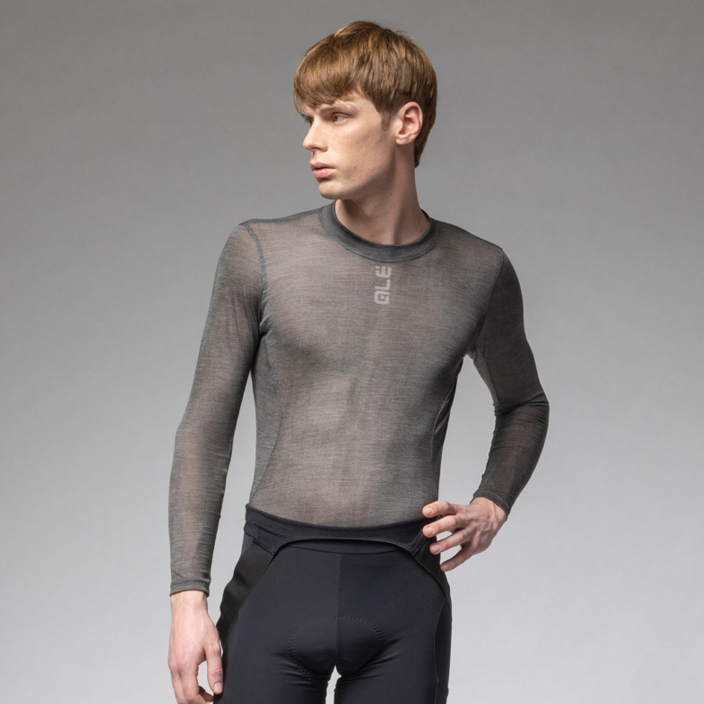 Maglia Maniche Corte Uomo Alè KNITTED NERO